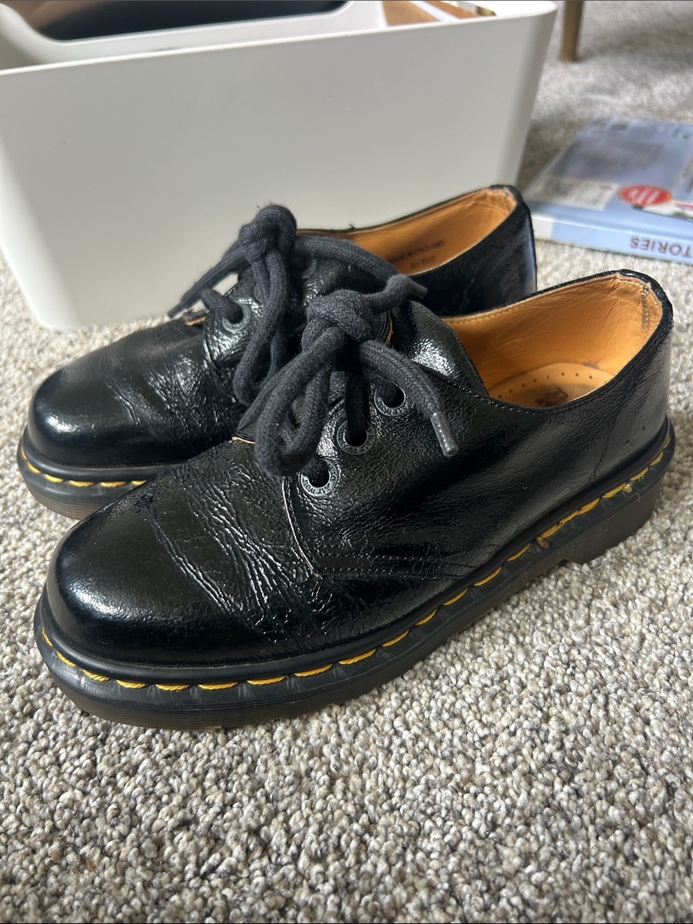 The original Dr. Martens Black made In England